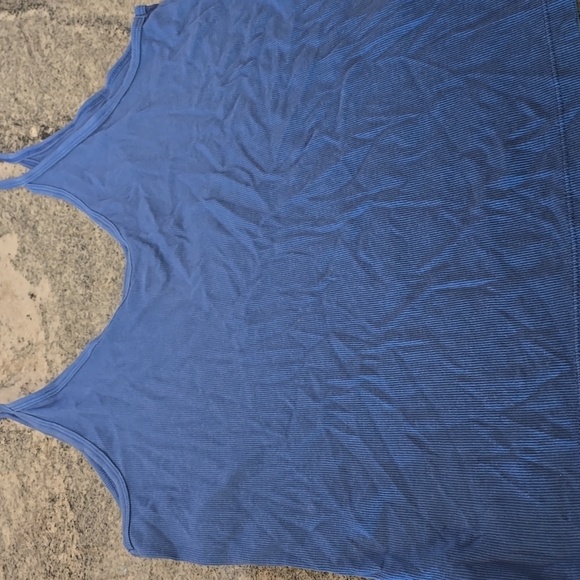 Universal Thread Ribbed Blue Cami - Picture 4 of 5